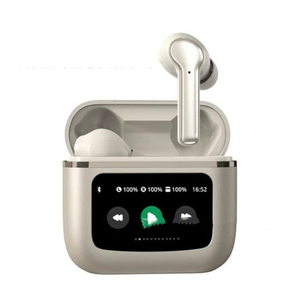 Wireless Noise Reduction Touch Color Screen Bluetooth Headset Electronics dealsniper-net Champagne T68 PRO