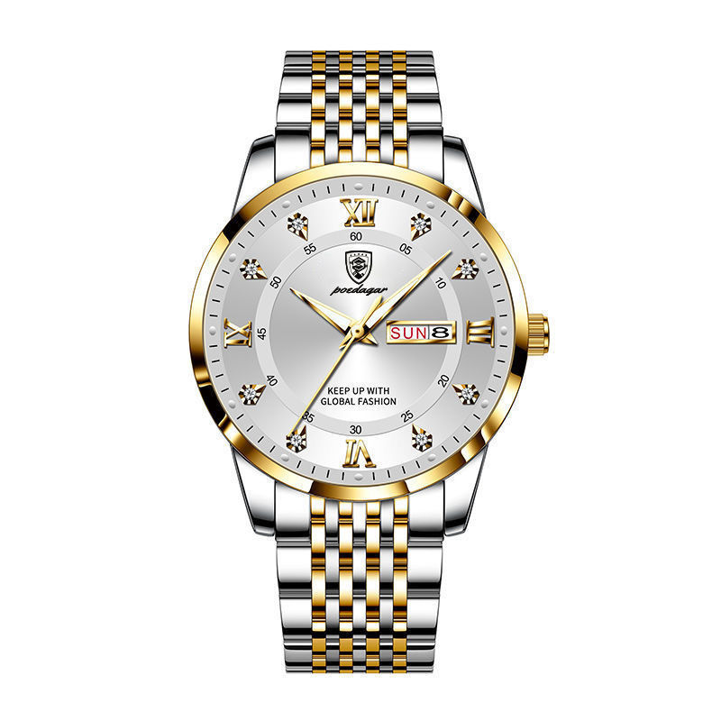 New Men's Watch Waterproof Luminous Calendar Jewelry Gym From House