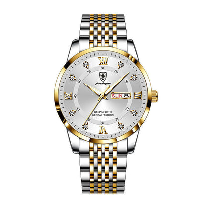 New Men's Watch Waterproof Luminous Calendar Jewelry Gym From House