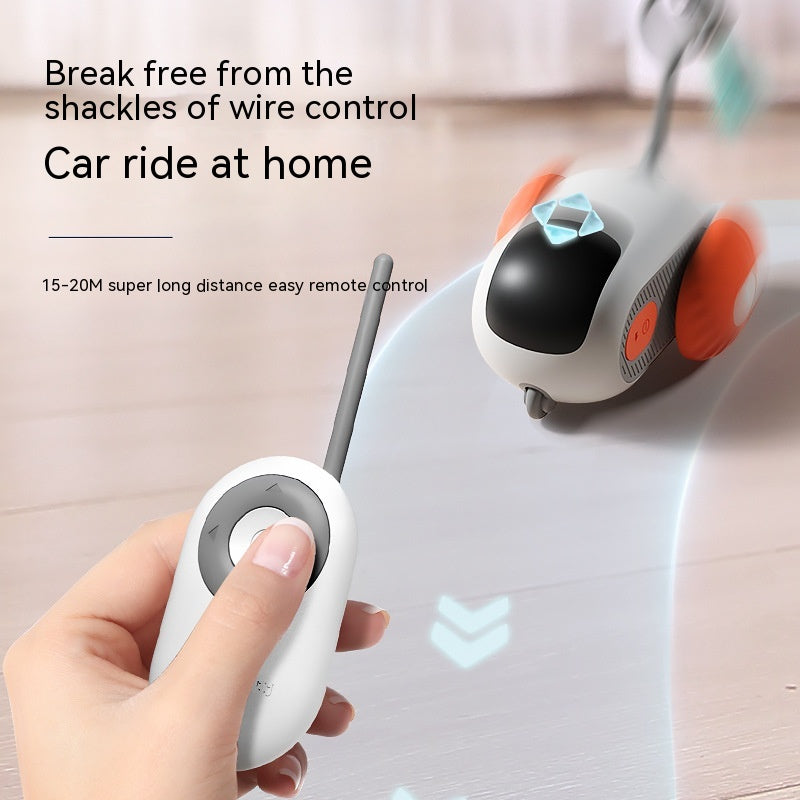 Remote Control Interactive Cat Car Toy USB Charging Pets dealsniper-net