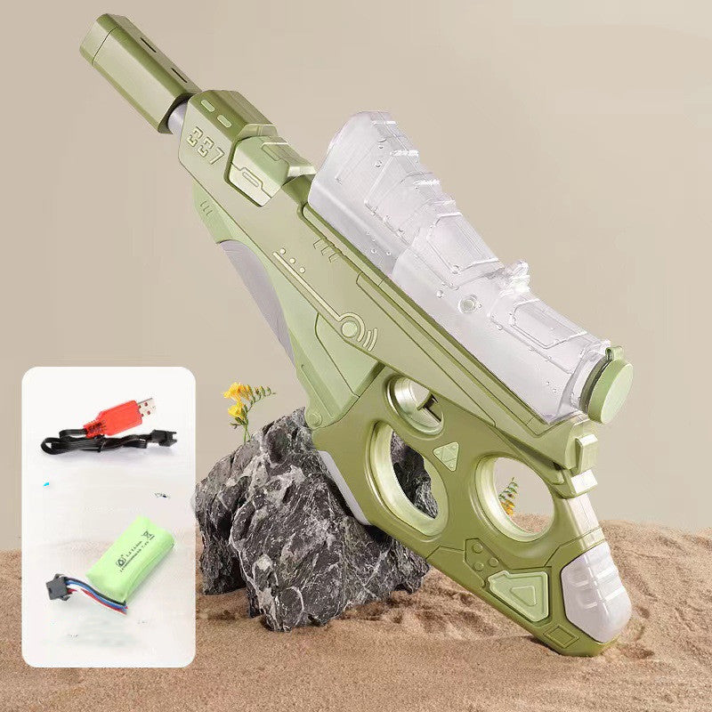 Children's Toys Electric Water Spray Kids DealSniper.net Green USB
