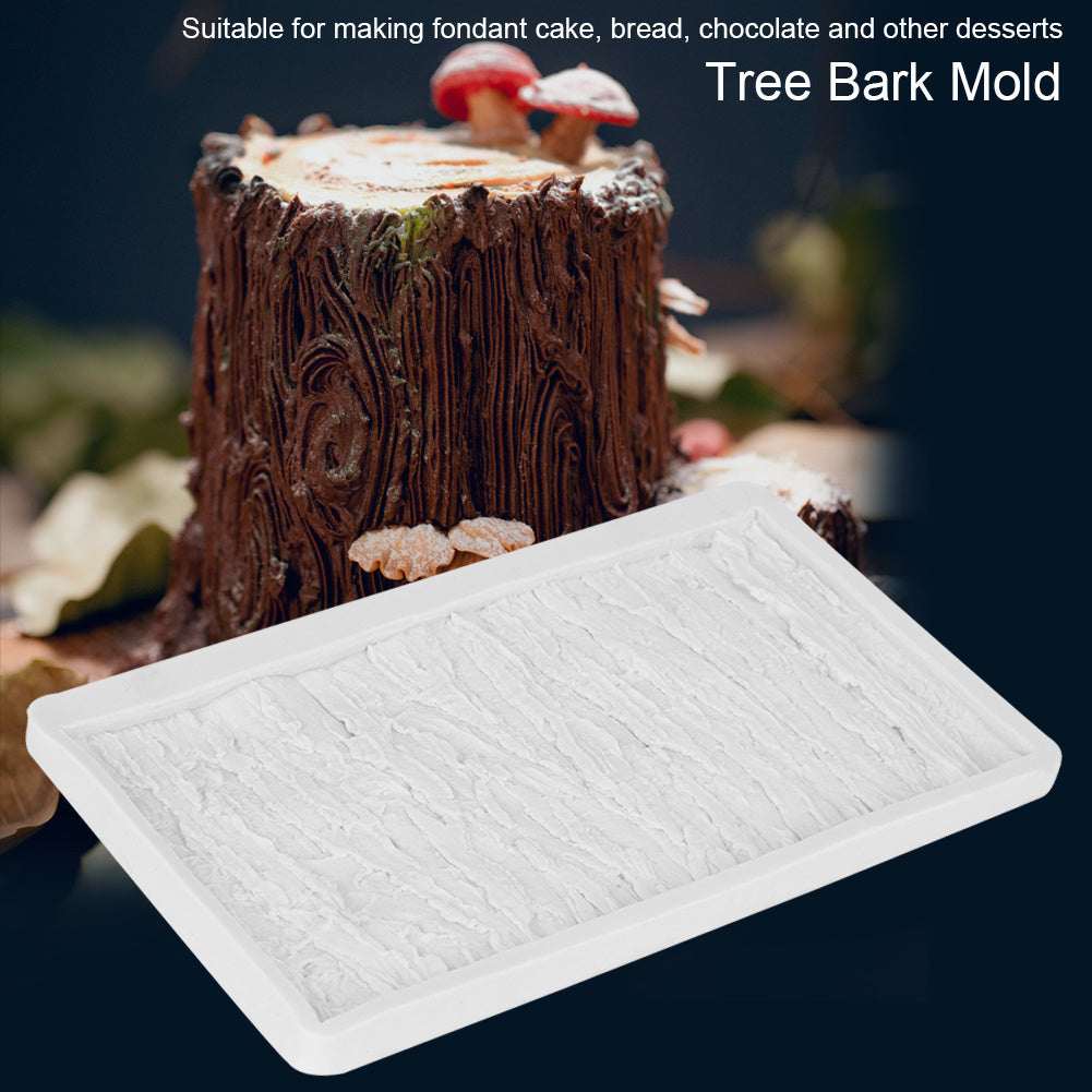 Silicone Cakes Mold Tree Bark Shaped Fondant Cake Kitchen DealSniper.net