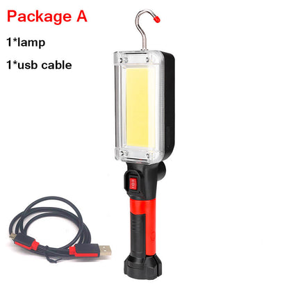 LED Work Light Portable Flashlight Magnetic