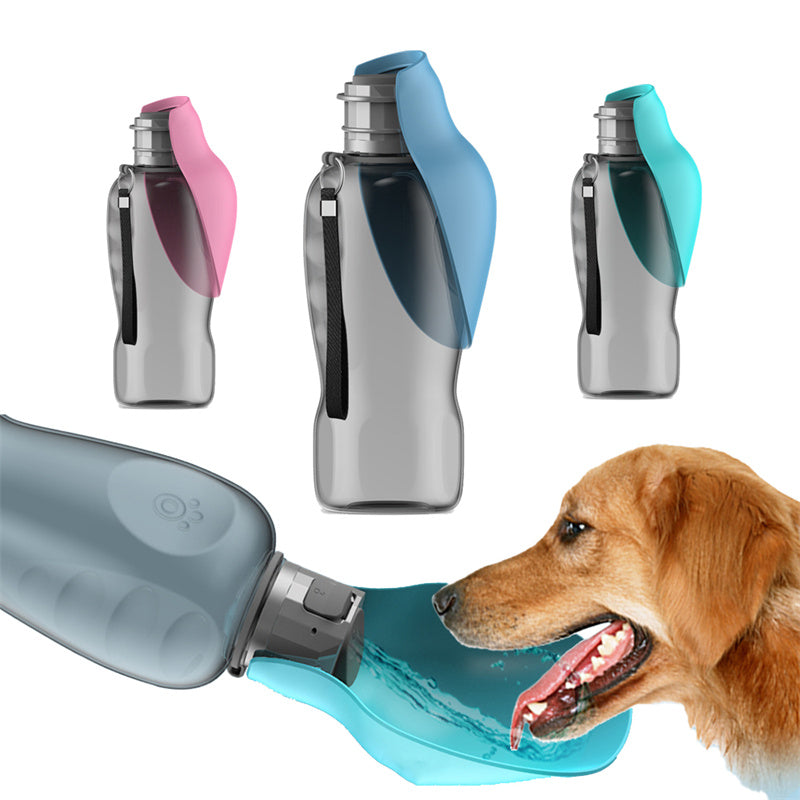 800ml Dogs Water Bottle Portable High Capacity Leakproof Pets dealsniper-net