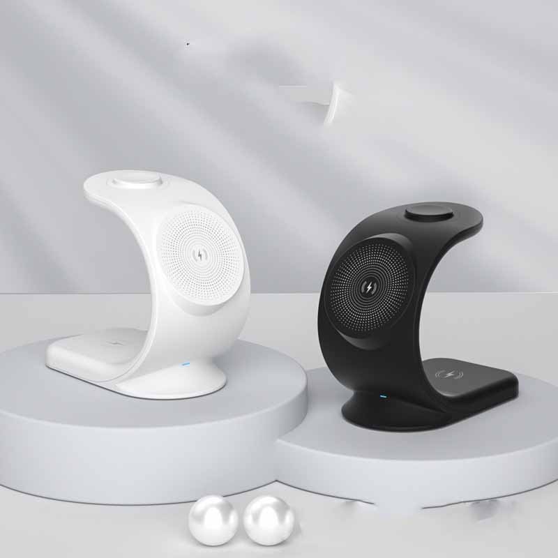 Vertical Three-in-one Magnetic Wireless Charger Gadgets Gym From House