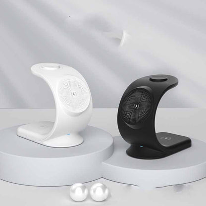 Vertical Three-in-one Magnetic Wireless Charger Gadgets Gym From House