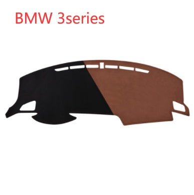 Car Suede Dashboard Cover Center Console Sunshield Retrofitting Vehicle DealSniper.net BMW 3series Custom LOGO