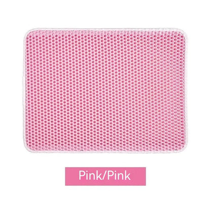 Home Fashion Personality EVA Cat Litter Mat Pets DealSniper.net Pink 30x30cm