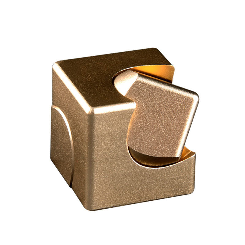 Aluminum Alloy Spinning Magic Cube Finger Top