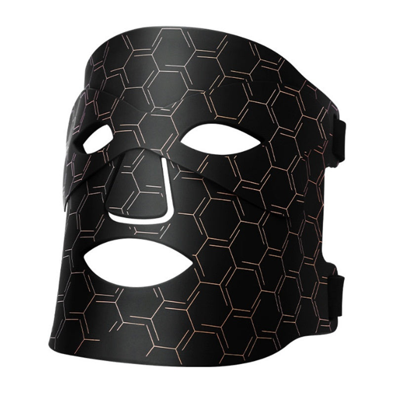 9D Beauty Mask, Photon Rejuvenation LED Silicone Mask Beauty DealSniper.net 019 Black