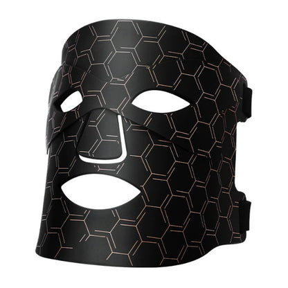 9D Beauty Mask, Photon Rejuvenation LED Silicone Mask Beauty DealSniper.net 019 Black