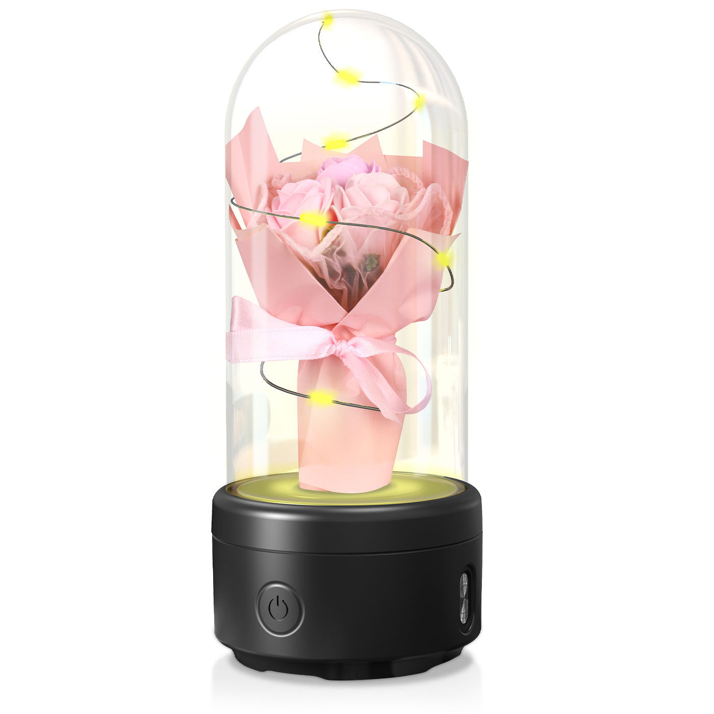 Creative 2 In 1 Bouquet LED Light And Bluetooth-compatible Speaker