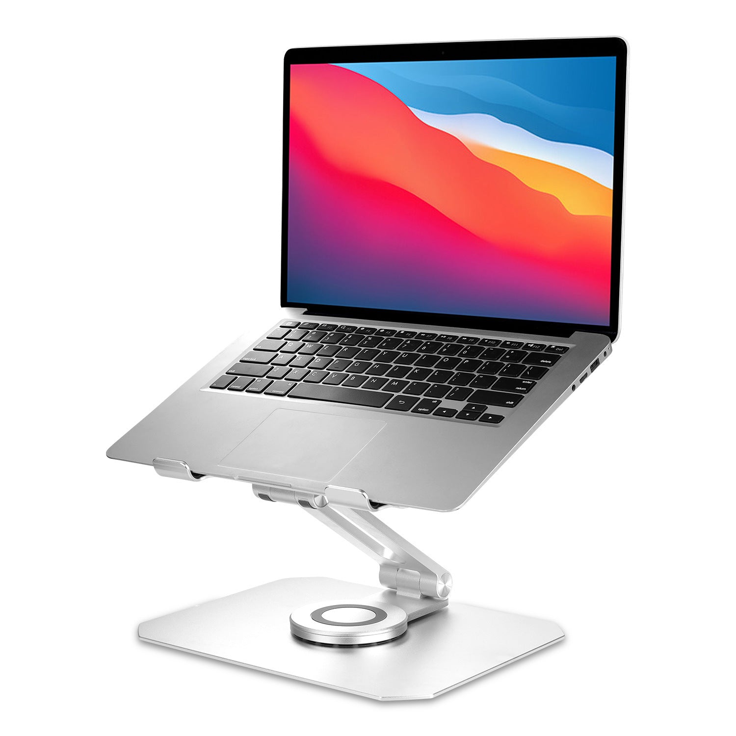 360 Degree Rotating Desktop Laptop Stand Electronics Gym From House