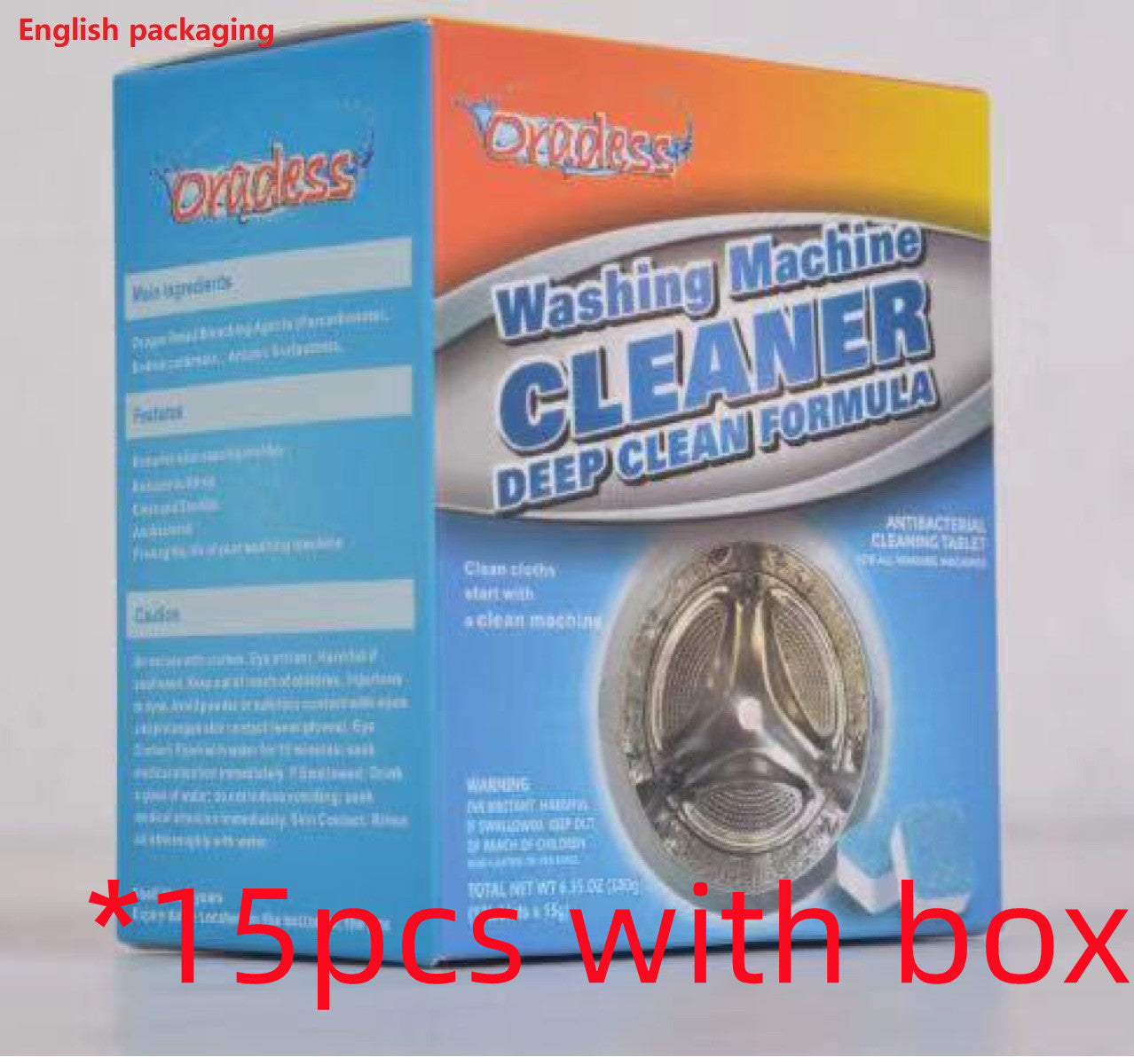 Washing Machine Tub Bomb Cleaner Home DealSniper.net 15pcs with box