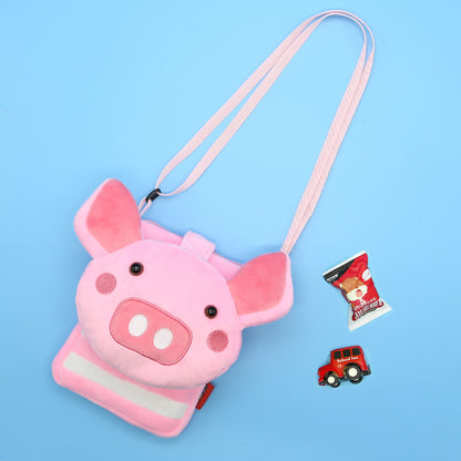Cute Cartoon Children's Crossbody Bag Kids DealSniper.net Pig