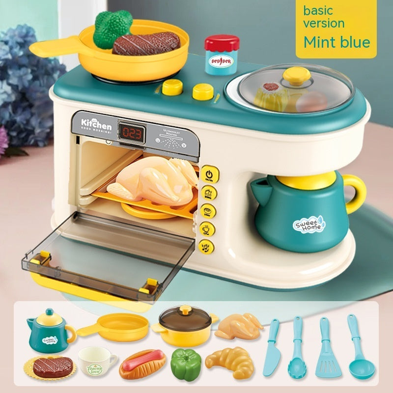 Children's Play House Kitchen Toys Simulation Kitchenware Kids DealSniper.net 20PCs Green Basic Edition