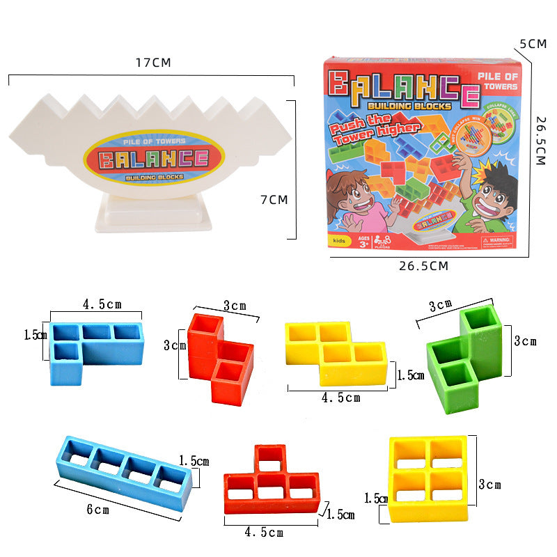 Balance Stacking Board Games Kids Adults Tower Block Toys For Family Parties Travel Games Boys Girls Puzzle Buliding Blocks Toy Kids dealsniper-net