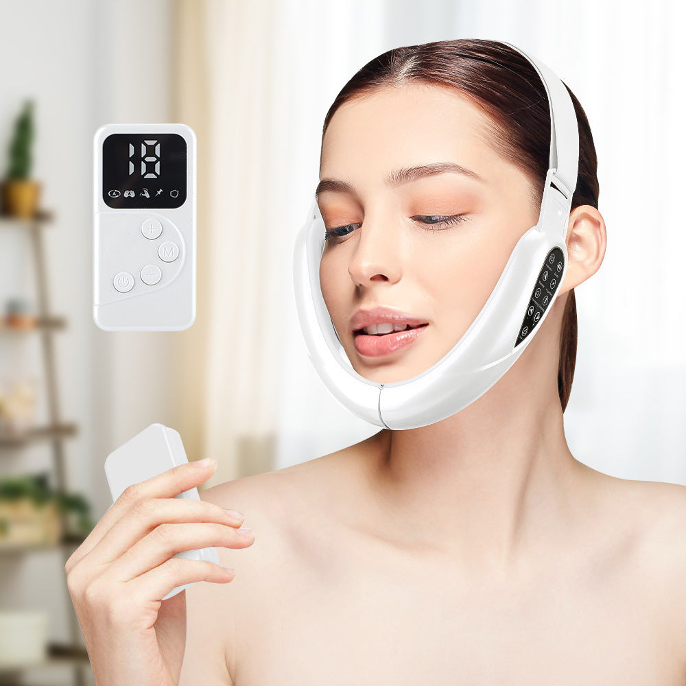 Hot Compress Micro Current Facial Massage Device