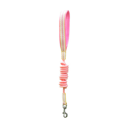 Dog Hand Holding Rope Vest Walking Chest Strap Pets dealsniper-net Peach Pink L