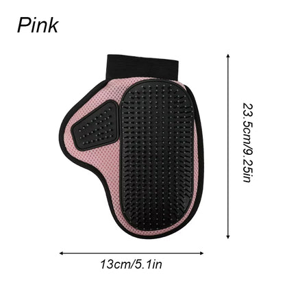 Cat Hair Removal Glove Pet Supplies Bath Massage Jerking Gloves Pets Gym From House Pink