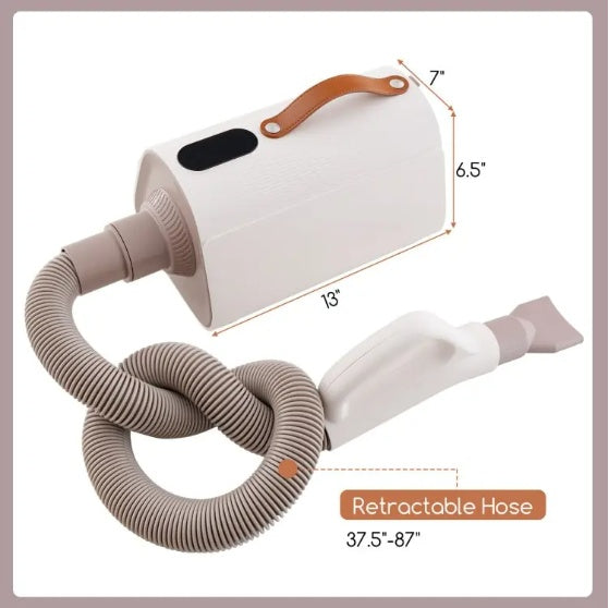 Dog Cat Hair Blower With Negative Ion Temperature Pets DealSniper.net