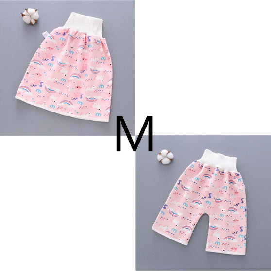 Cotton and bamboo fiber Baby diaper skirt