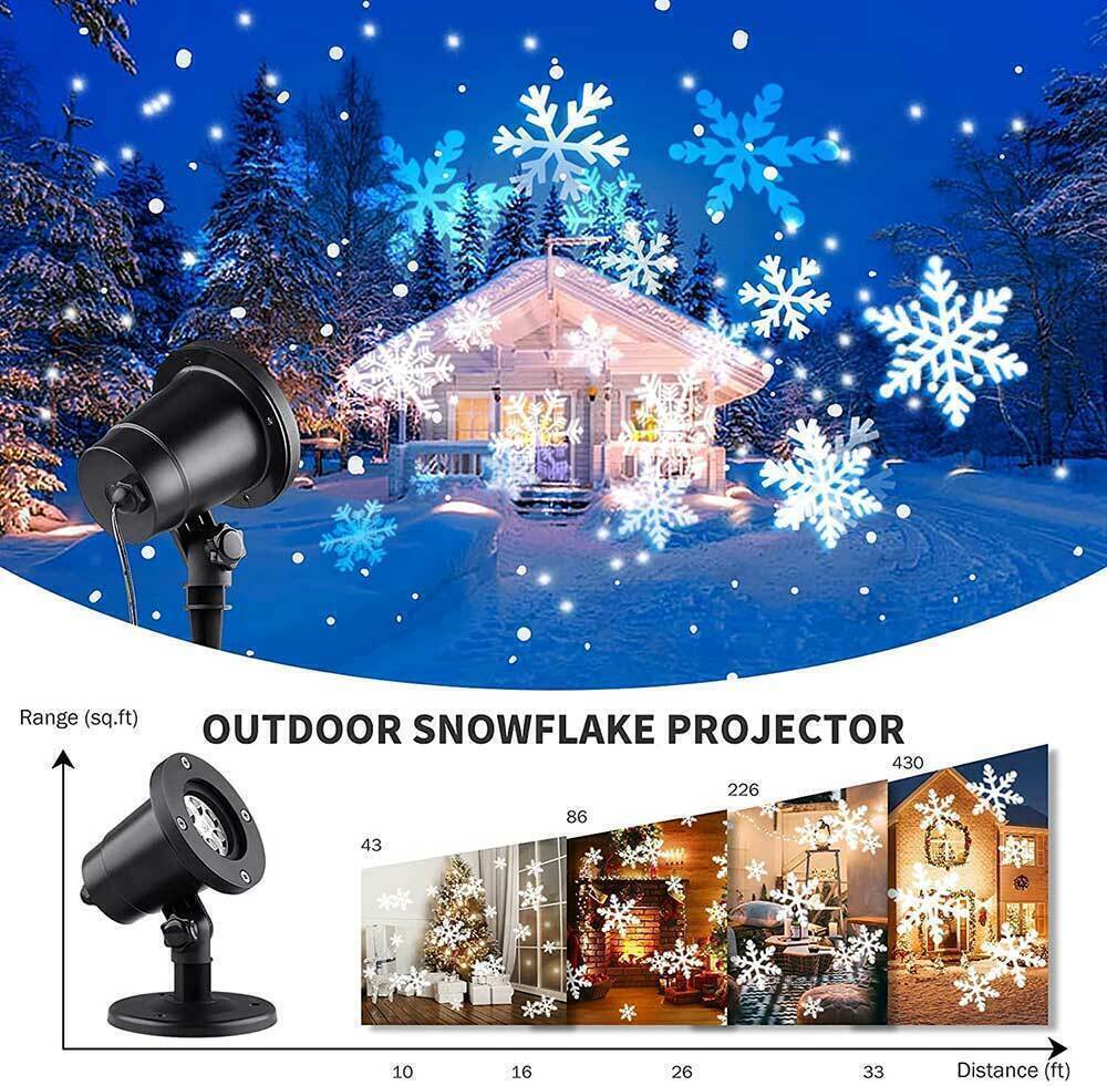 48 Pattern Christmas Projector Laser Light Ai Recorder Gym From House