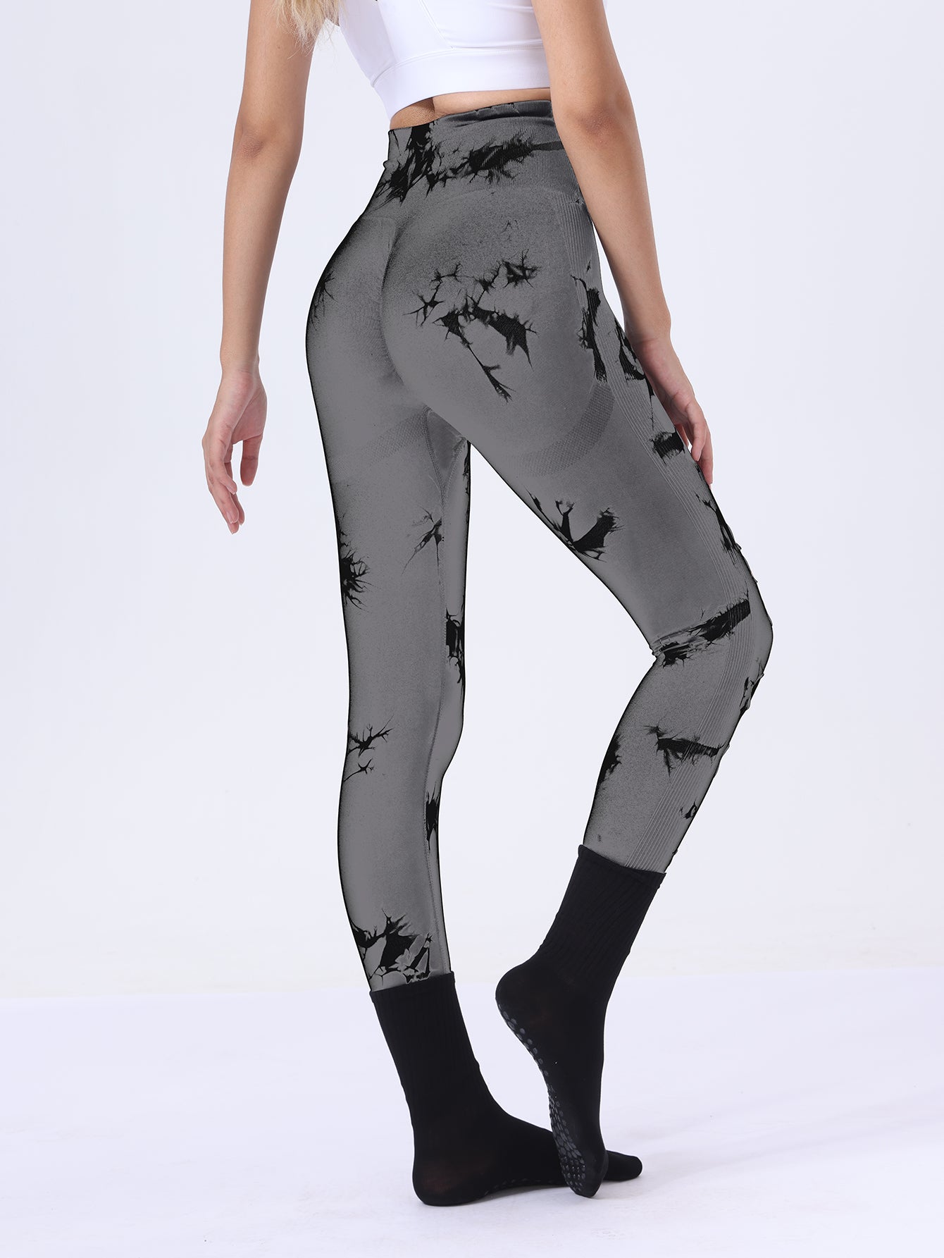 Butt Lifting Yoga Gym Athletic Pants, Hollow Out Tummy Control Women Gym From House Grey S