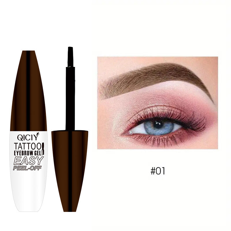 Tattoo Easy Peel Off Eyebrow Gel Cream Types Long-Lasting Beauty Gym From House 04style