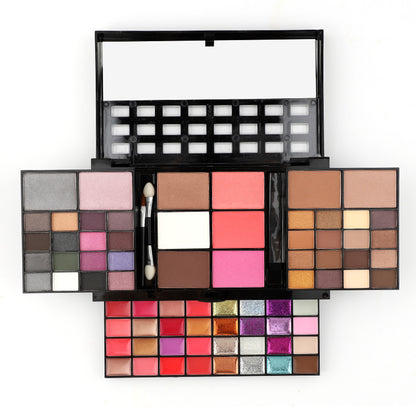 74 Colors Makeup Set Lip Gloss Blush Eyeshadow Highlight Beauty DealSniper.net