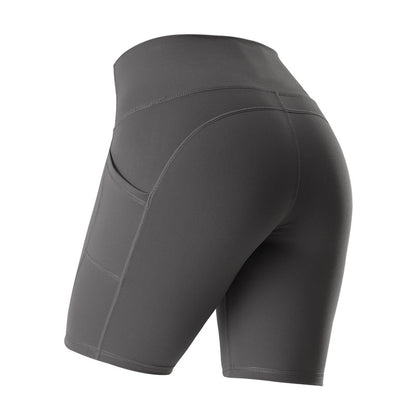 High Waist Fitness Gym Workout Leggings With Pockets Women Gym From House Gray L