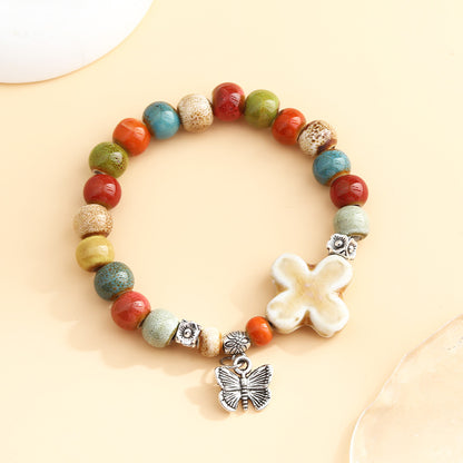 Cross-Border Retro Scenery Dezhou Ceramic Bracelet Jewelry Gym From House A 222 Ceramic bracelet high temperat