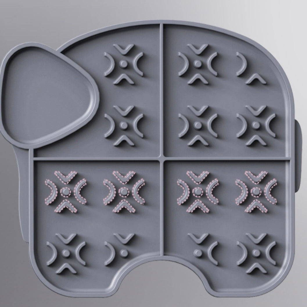 Pet Elephant Licking Plate Silicone Pets dealsniper-net