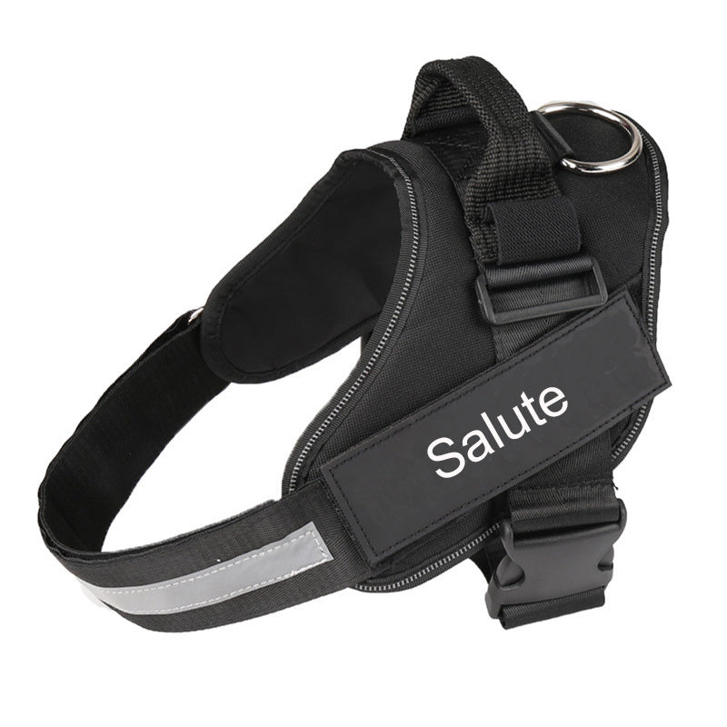 Personalized Custom Adjustable Reflective Breathable Dog Harness Pets dealsniper-net