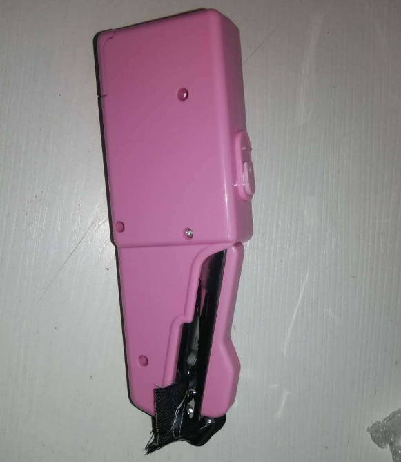 Handheld Mini Sewing Machine Set Hobby Gym From House