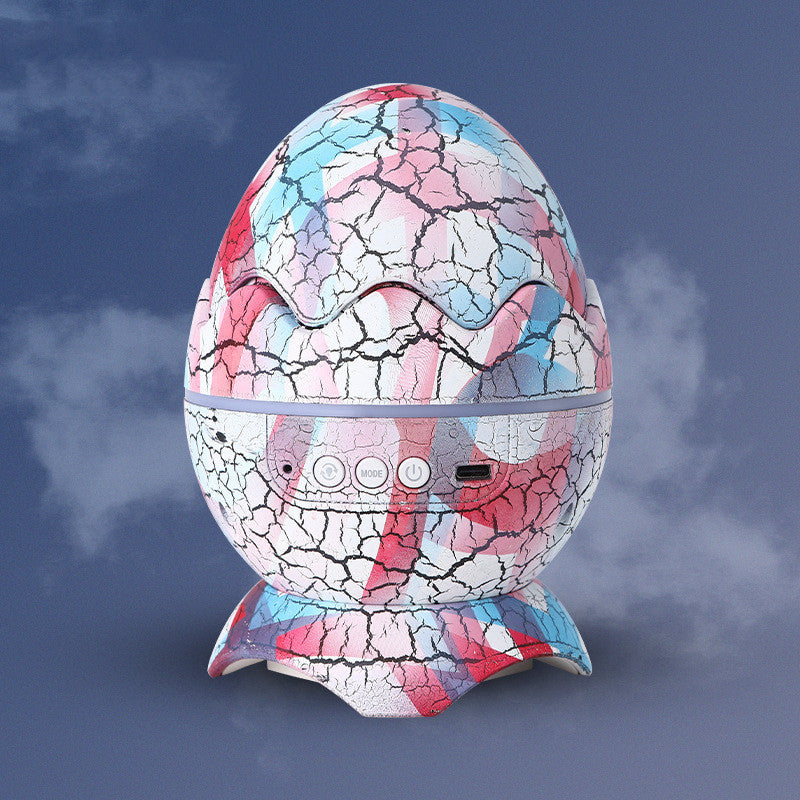 LED Dinosaur Egg Star Galaxy Projection Lamp Bluetooth Music Home Decor Gym From House Pan Slavic USB