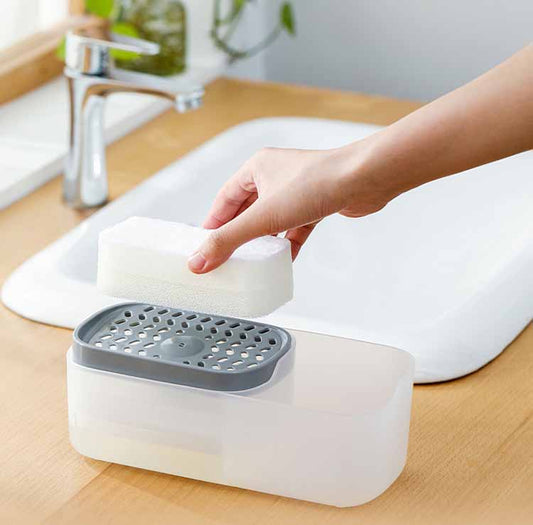 Press Type Detergent Liquid Dispenser For Household Kitchen Home dealsniper-net