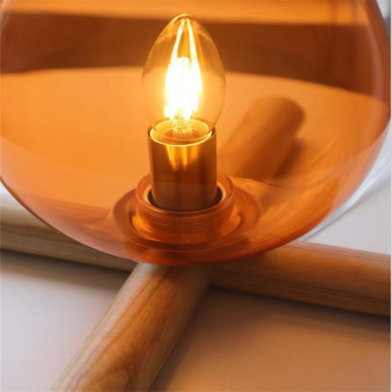 Fire Atmosphere Bedroom Bed Gift Desktop Decoration Desktop Lamp Home Decor Gym From House