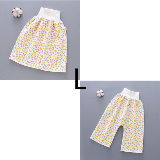 Cotton and bamboo fiber Baby diaper skirt