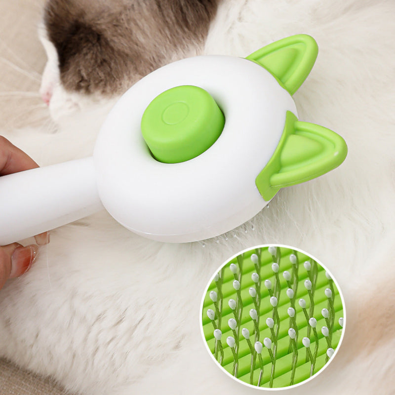 Pet Dog Brush Cat Comb Self Cleaning Pet Hair Remover Brush Pets Gym From House