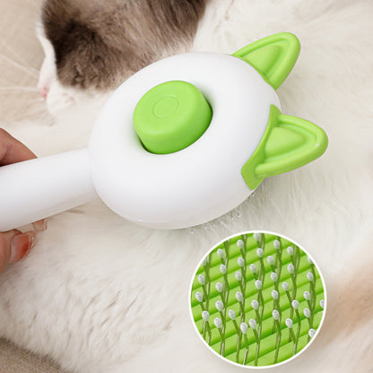 Pet Dog Brush Cat Comb Self Cleaning Pet Hair Remover Brush Pets Gym From House