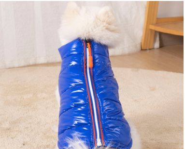 Design Instant Noodle Dog Round Closed Cat Litter Cute Shiba Inu Pet Supplies Pets dealsniper-net Down vest blue 2XL