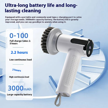 Multifunctional Smart Display Electric Cleaning Brush Kitchen dealsniper-net