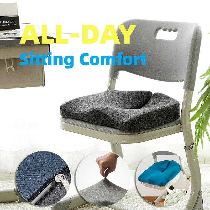 Pressure Relief Seat Cushion And Back Relief Lumbar Pillow