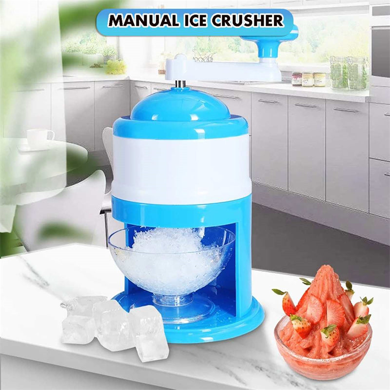 Portable Manual Ice Crushers Hand Crank Ice Shaver Household Kitchen Kitchen DealSniper.net