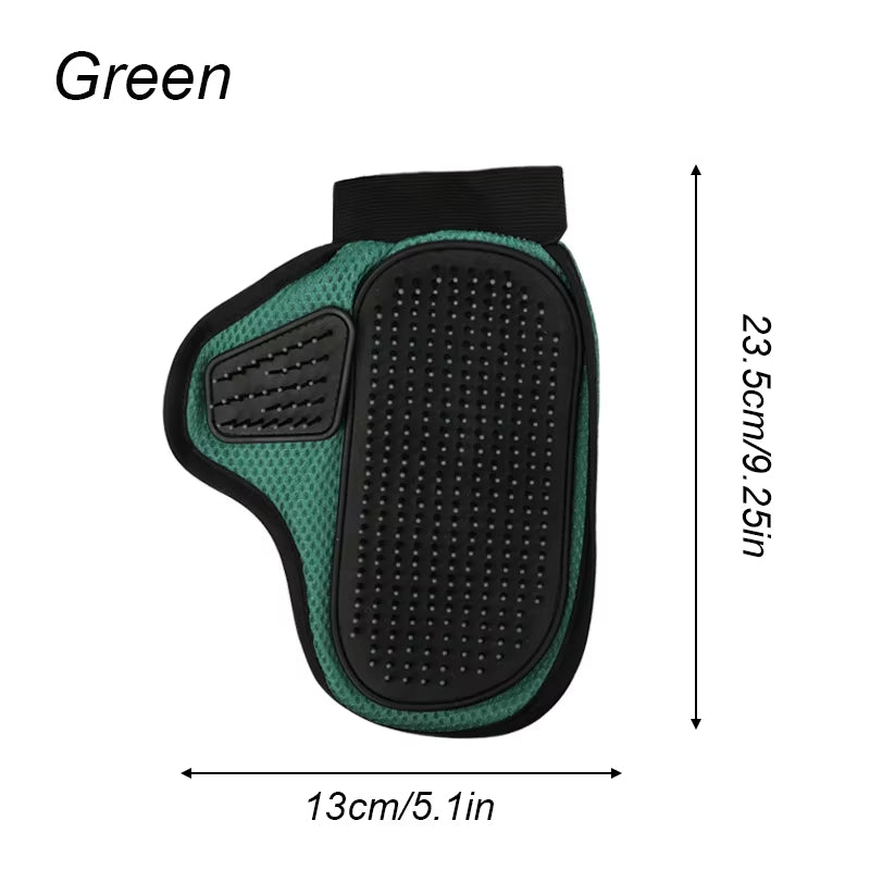 Cat Hair Removal Glove Pet Supplies Bath Massage Jerking Gloves Pets Gym From House Green