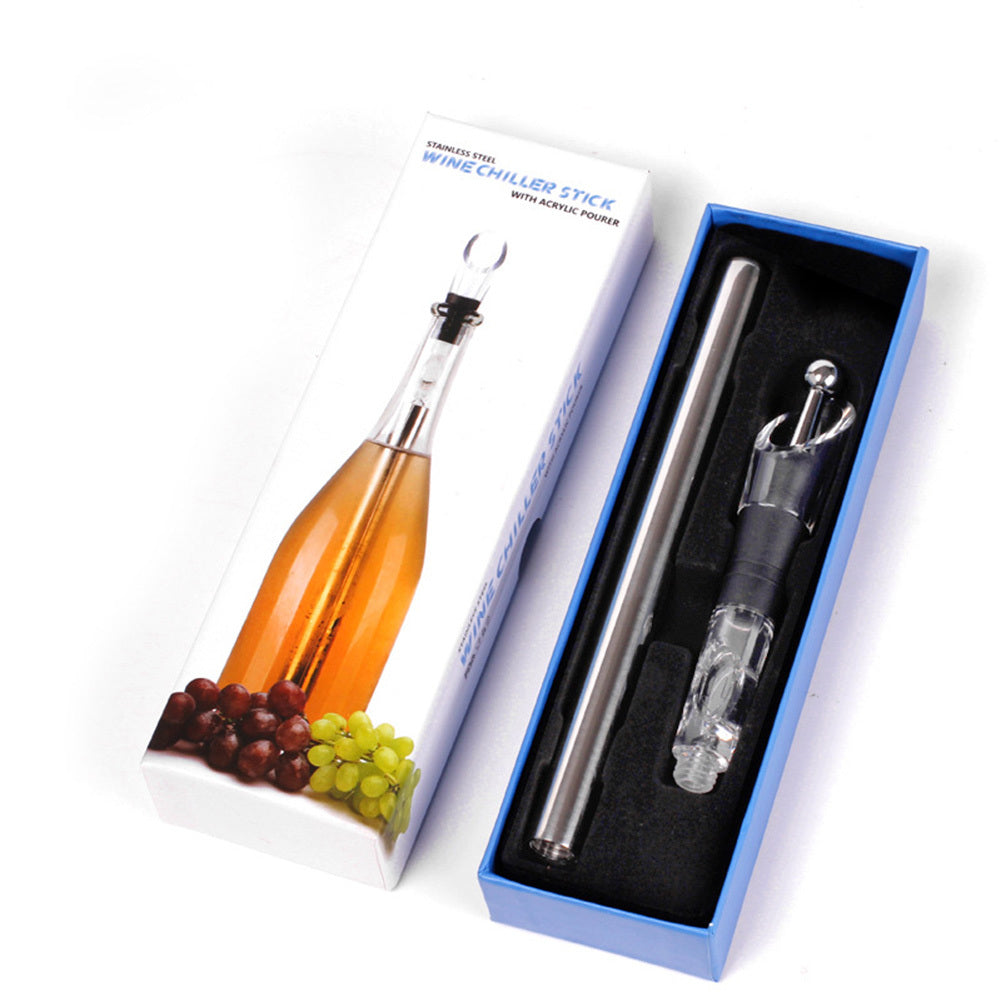 Wine Bottle Cooler Stick Stainless Steel Wine Chilling House dealsniper-net