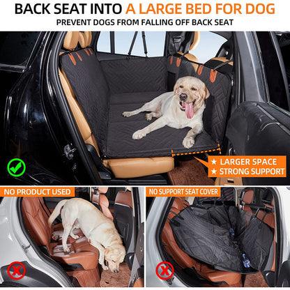 Car Dog Bed Waterproof And Hard-wearing Car Cushions For Pets Vehicle DealSniper.net