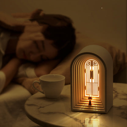 Nordic Table Lamp LED Creative Bedside Decoration Bluetooth Speaker Home Decor DealSniper.net