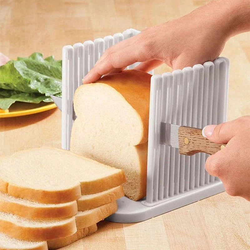 Rectangle Bread Slicer Cutter Mold Toast Loaf Cutting Slicer